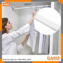 Bộ Kệ Treo Quần Áo Nhôm GaRIS GW26, GW27 Chính Hãng