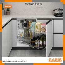 MC02E.45L/R GaRIS - Inox 304, Tối Ưu Bếp