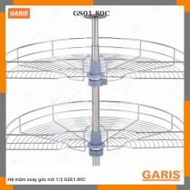 Hệ Mâm Xoay Inox 304 GaRIS GS01.80C Tiện Ích