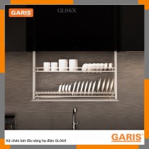 Kệ Chén GL06X GaRIS: Nhôm Inox, Điều Khiển AI