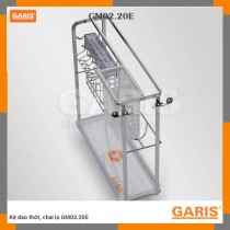 Kệ Garis GM02.20E: Inox 304 Chống Rỉ, Tối Ưu Bếp