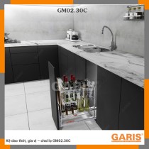 Kệ Dao Thớt GM02.30C GaRIS Inox 304 Chống Rung