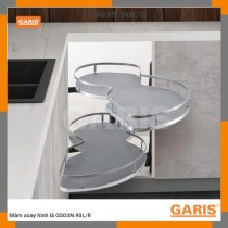 Mâm Xoay GS03N.90L/R Garis - Thép Cao Cấp, Thiết Kế Lá