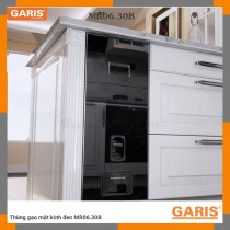 Thùng Gạo MR06.30B GaRIS - Kính Đen Cao Cấp, Tiện Lợi