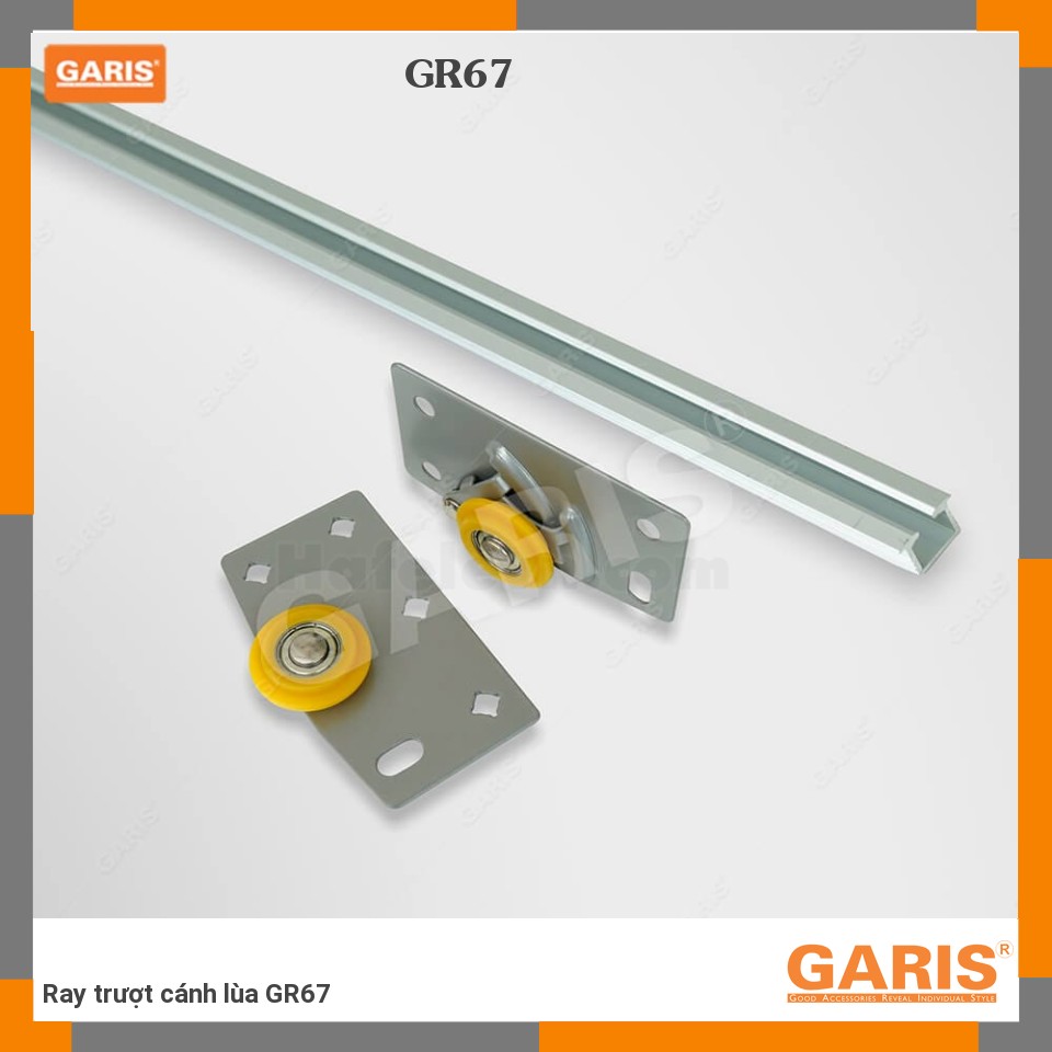 Ray Trượt GR67 GaRIS - Thép Không Gỉ, Vận Hành Êm Ái